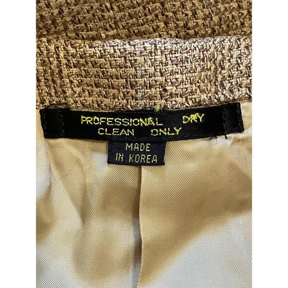 Countess Mara, 100% Silk Blazer, Sportcoat, Neutral, Soft,2 button, Men's 38S - Picture 10 of 10